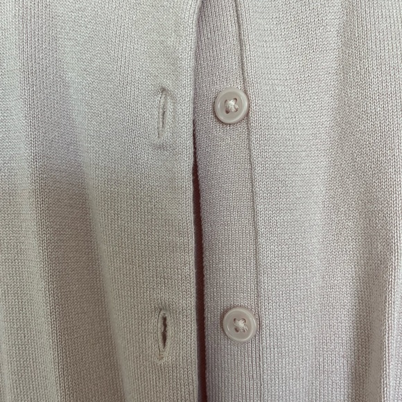 H&M basics light mauve cardigan size small - Picture 5 of 6